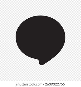 Comment, Chat, Message Bubbles Vector Icon. Communication icons. Vector illustration