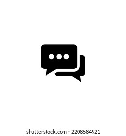 Comment icon. Chat icon, Speech Bubble icon symbol illustration