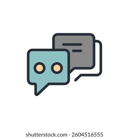 comment icon collection .design style with background