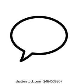 Icono de comentario para herramientas de comunicación, medios sociales y gráficos de Comentarios de usuario