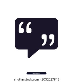 Kommentarsymbol. Signieren des Layoutsymbols und Symbole. Vektorgrafiken. 