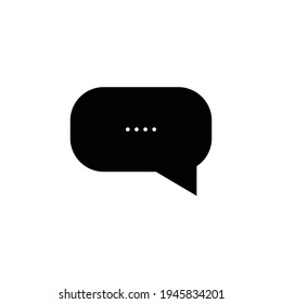 Kommentarsymbol-Logo-Vorlage