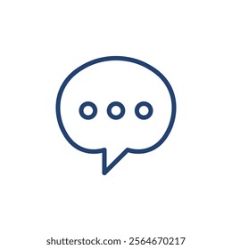 Comment icon Outline icon sign