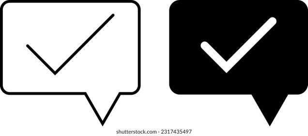 Hoja de iconos de comentario, línea de estilo plana simple y de diseño sólido Isolated vector ilustración sobre fondo blanco. Para aplicaciones, logotipo, sitios web, símbolo , UI, UX, gráfico y diseño web. EPS 10.