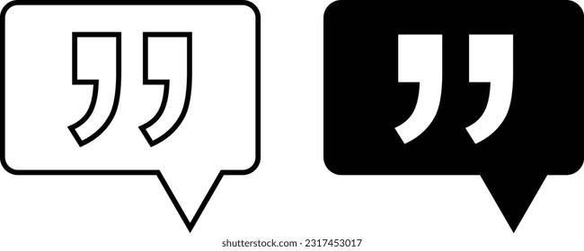 Hoja de iconos de comentario, línea de estilo plana simple y de diseño sólido Isolated vector ilustración sobre fondo blanco. Para aplicaciones, logotipo, sitios web, símbolo , UI, UX, gráfico y diseño web. EPS 10.