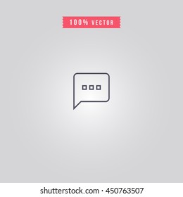 comment icon. comment sign