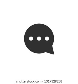 Comment icon in simple design