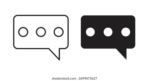 Comment icon simple flat trend modern graphic design abstract logotype