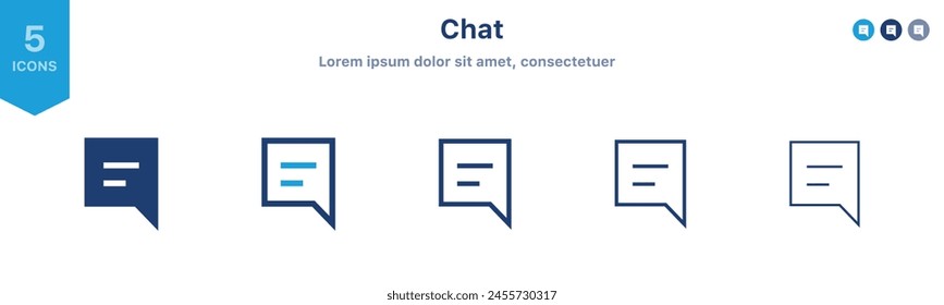 comment icon speech bubble symbol Chat message icons - talk message Bubble chat icon	
