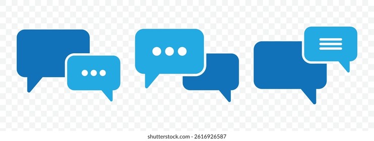 Comment icon speech bubble symbol. Chat, message, message, sms, chat, chatting, talk line icon vector illustration