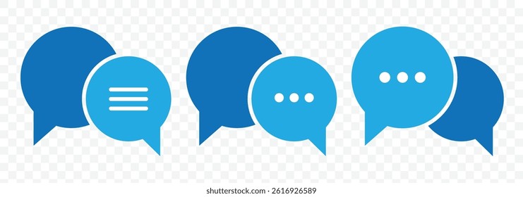 Comment icon speech bubble symbol. Chat, message, message, sms, chat, chatting, talk line icon vector illustration