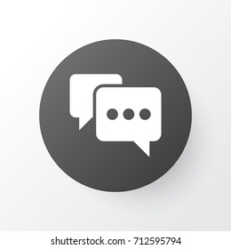 Comment Icon Symbol. Premium Quality Isolated Note Element In Trendy Style.