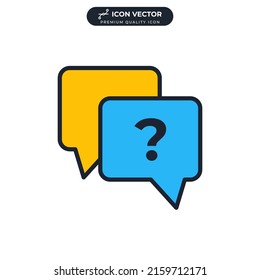 comment icon symbol template for graphic and web design collection logo vector illustration