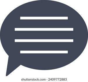 Comment icon symbol vector image. Illustration of the chat social media concept design image