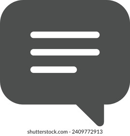 Comment icon symbol vector image. Illustration of the chat social media concept design image