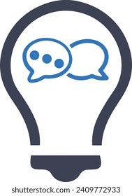 Comment icon symbol vector image. Illustration of the chat social media concept design image