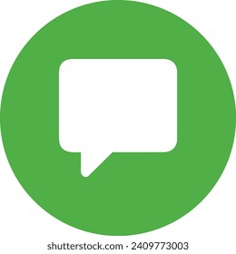 Comment icon symbol vector image. Illustration of the chat social media concept design image