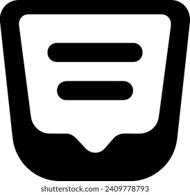 Comment icon symbol vector image. Illustration of the chat social media concept design image