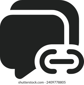 Comment icon symbol vector image. Illustration of the chat social media concept design image