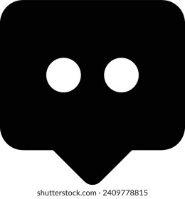 Comment icon symbol vector image. Illustration of the chat social media concept design image