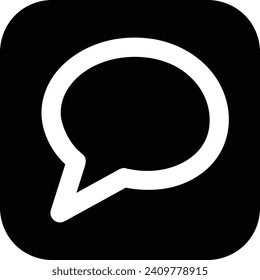 Comment icon symbol vector image. Illustration of the chat social media concept design image