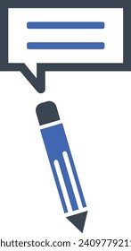 Comment icon symbol vector image. Illustration of the chat social media concept design image