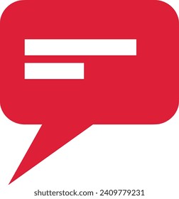 Comment icon symbol vector image. Illustration of the chat social media concept design image