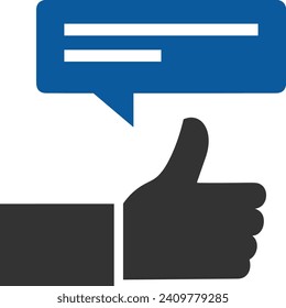 Comment icon symbol vector image. Illustration of the chat social media concept design image