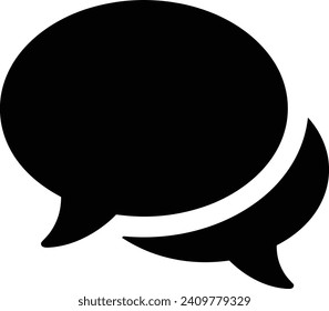 Comment icon symbol vector image. Illustration of the chat social media concept design image