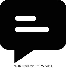 Comment icon symbol vector image. Illustration of the chat social media concept design image