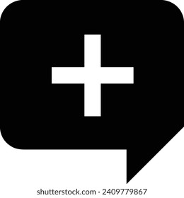 Comment icon symbol vector image. Illustration of the chat social media concept design image