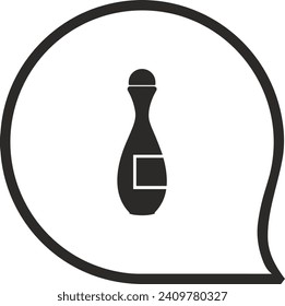 Comment icon symbol vector image. Illustration of the chat social media concept design image