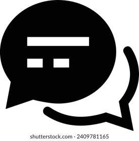 Comment icon symbol vector image. Illustration of the chat social media concept design image