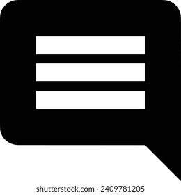 Comment icon symbol vector image. Illustration of the chat social media concept design image
