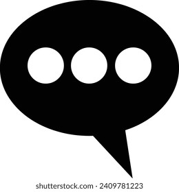 Comment icon symbol vector image. Illustration of the chat social media concept design image