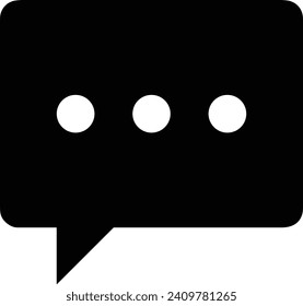 Comment icon symbol vector image. Illustration of the chat social media concept design image