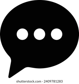Comment icon symbol vector image. Illustration of the chat social media concept design image
