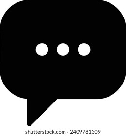 Comment icon symbol vector image. Illustration of the chat social media concept design image