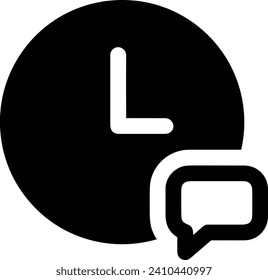 Comment icon symbol vector image. Illustration of the chat social media concept design image