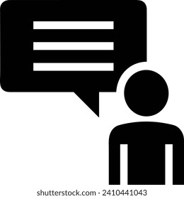 Comment icon symbol vector image. Illustration of the chat social media concept design image