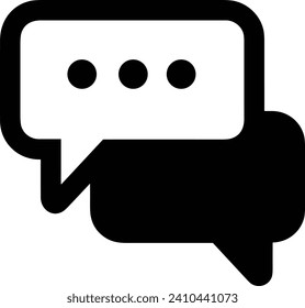 Comment icon symbol vector image. Illustration of the chat social media concept design image