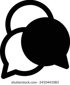 Comment icon symbol vector image. Illustration of the chat social media concept design image