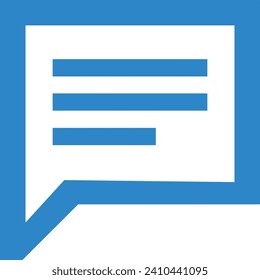Comment icon symbol vector image. Illustration of the chat social media concept design image