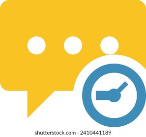 Comment icon symbol vector image. Illustration of the chat social media concept design image