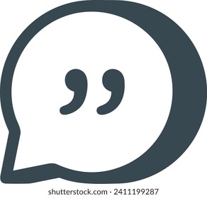 Comment icon symbol vector image. Illustration of the chat social media concept design image