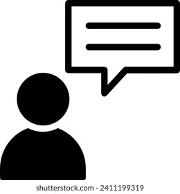 Comment icon symbol vector image. Illustration of the chat social media concept design image