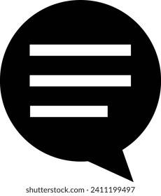 Comment icon symbol vector image. Illustration of the chat social media concept design image