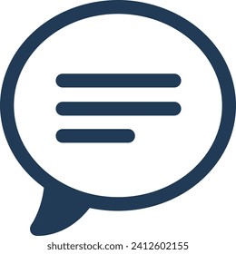 Comment icon symbol vector image. Illustration of the chat social media concept design image