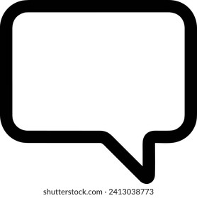 Comment icon symbol vector image. Illustration of the chat social media concept design image