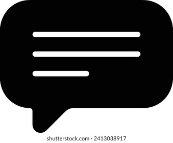 Comment icon symbol vector image. Illustration of the chat social media concept design image